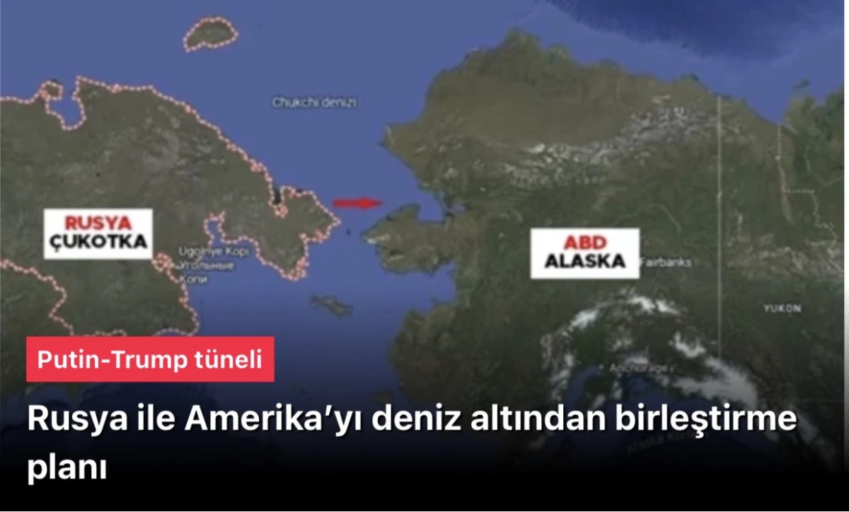 Putin-Trump Tüneli: Rusya ile ABD’yi Deniz Altı Birleştirme Planı ve Küresel Etkileri 