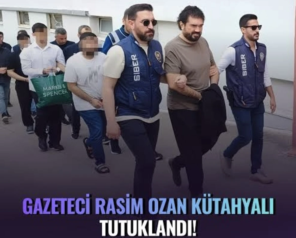 Rasim Ozan K&uuml;tahyalı tutuklandı