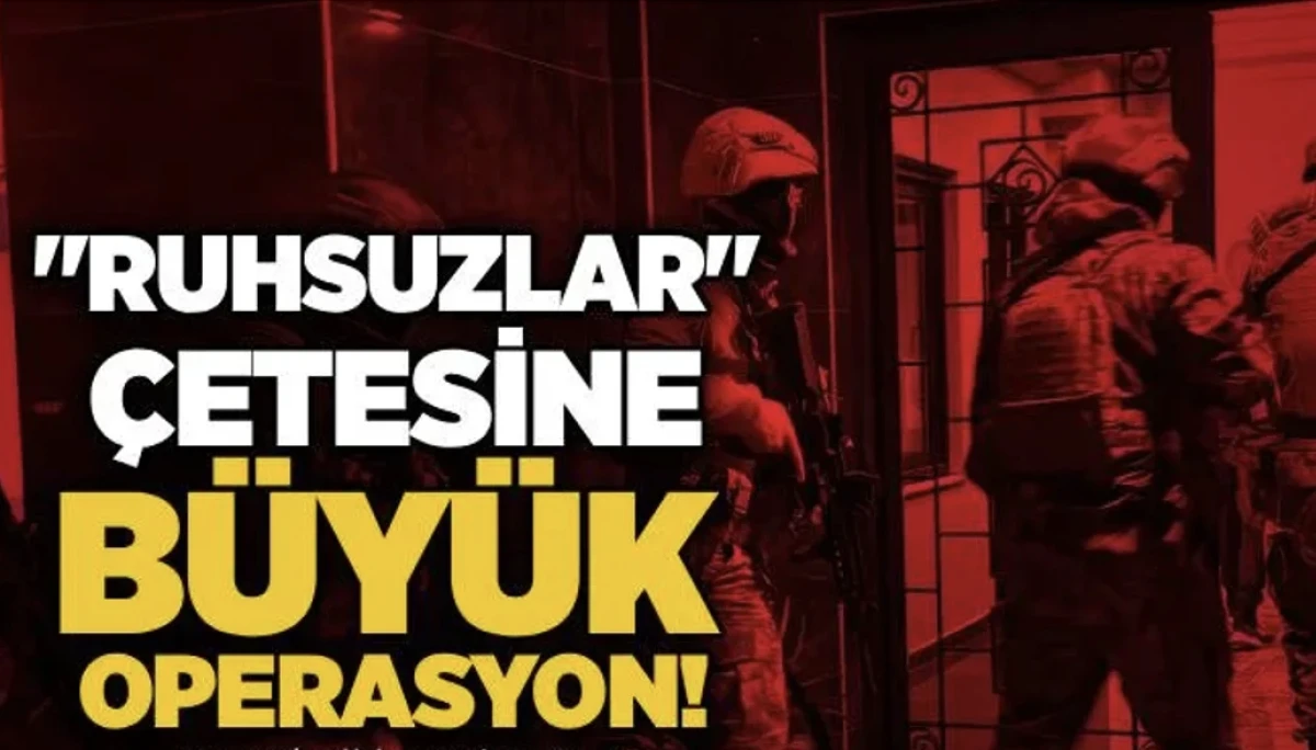 Ruhsuzlar Su&ccedil; &Ouml;rg&uuml;t&uuml;ne B&uuml;y&uuml;k Darbe! Ankara Operasyonunda 6 Tutuklama