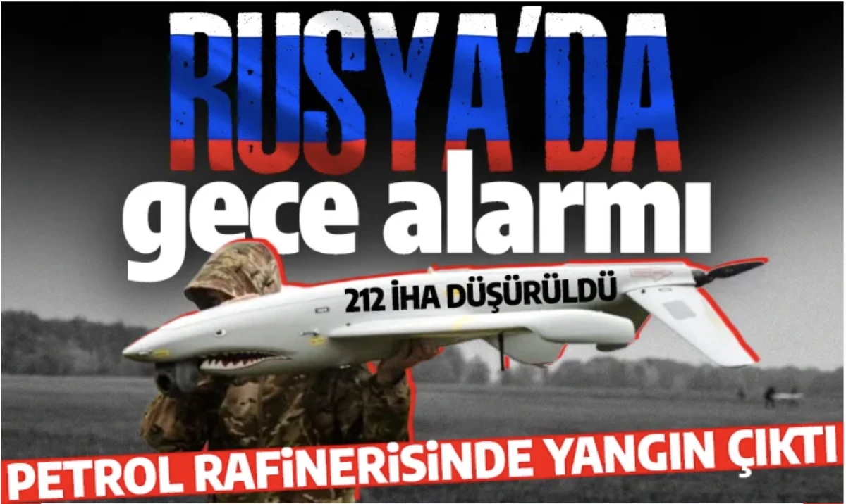 Rusya 213 İHA d&uuml;ş&uuml;r&uuml;ld&uuml;