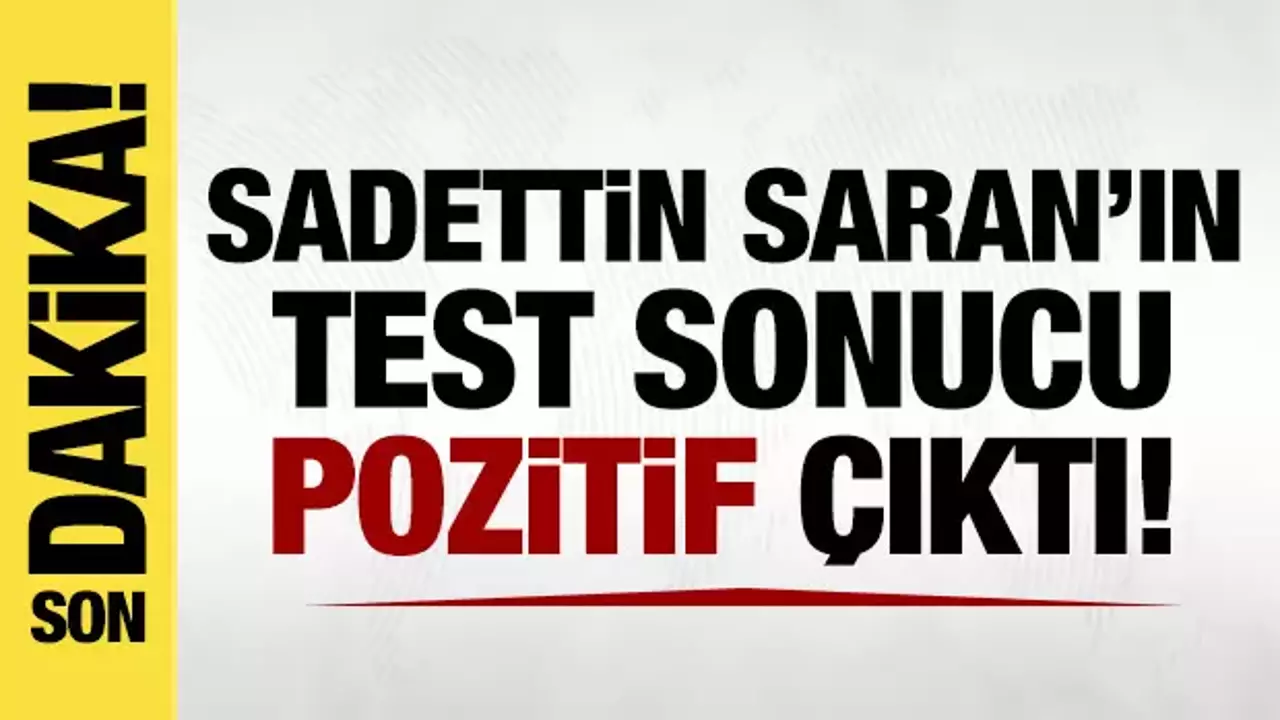 Sadettin Saran Kokain Pozitif Test Sonucu: Fenerbah&ccedil;e Başkanı Uyuşturucu Skandalında Yeni Gelişmeler