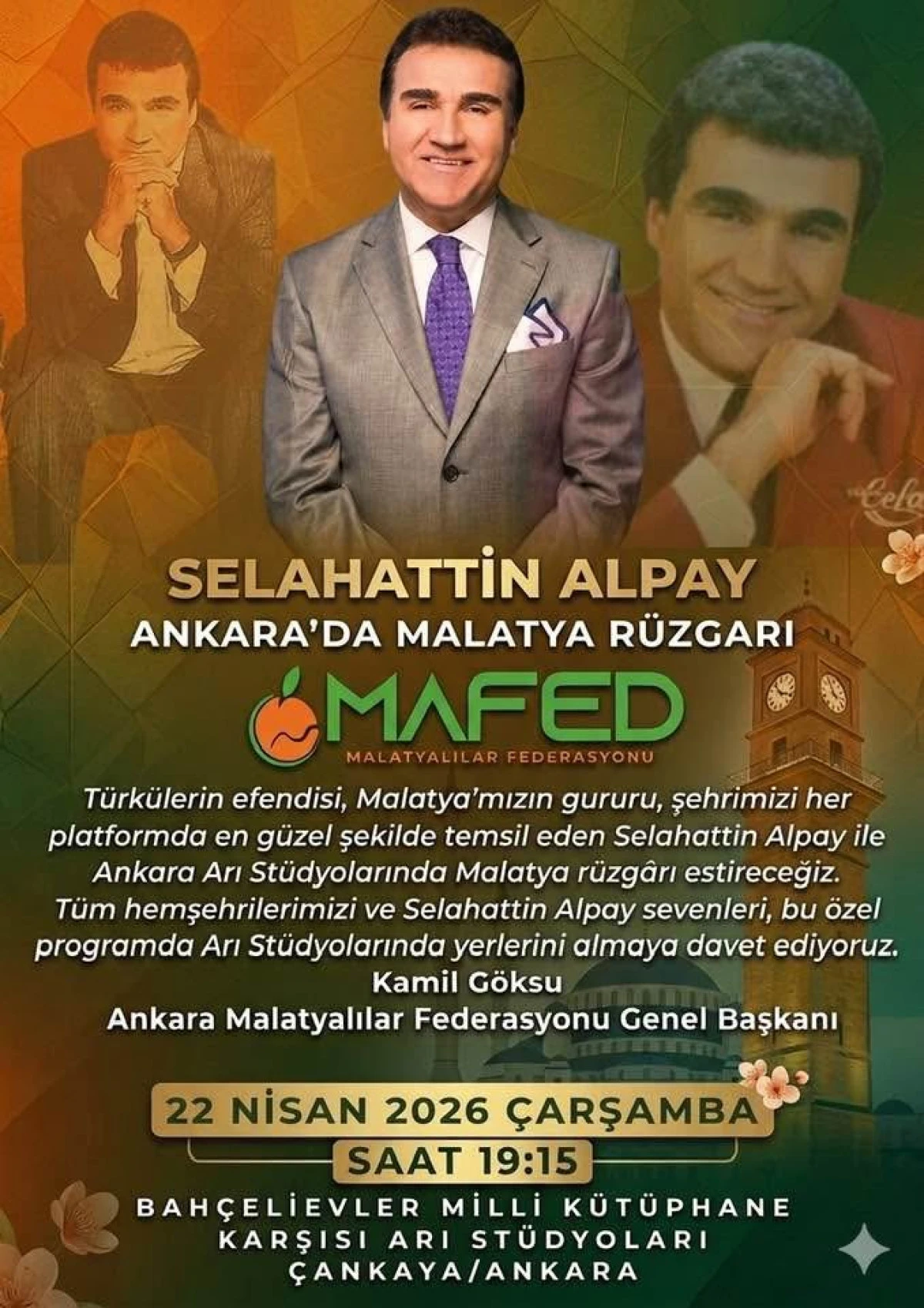 Selahattin Alpay ile Ankara'da Malatya R&uuml;zgarı