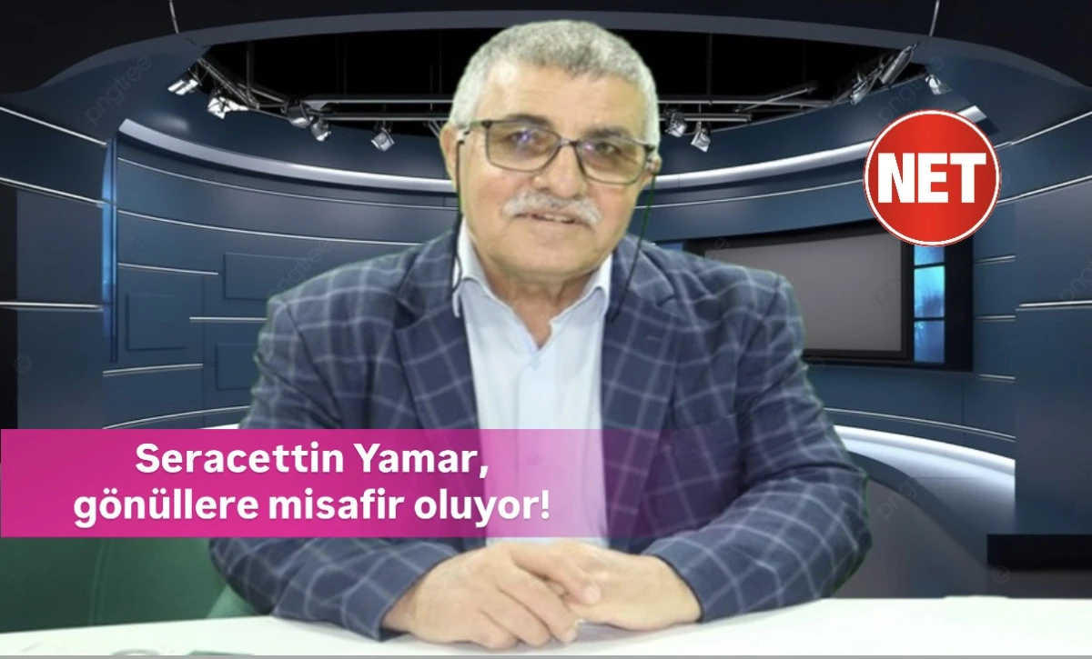 Seracettin Yamar, ‘Evliyalar Diyarı Peygamberler Ülkesi Türkiye’ isimli programı için kamera karşısın