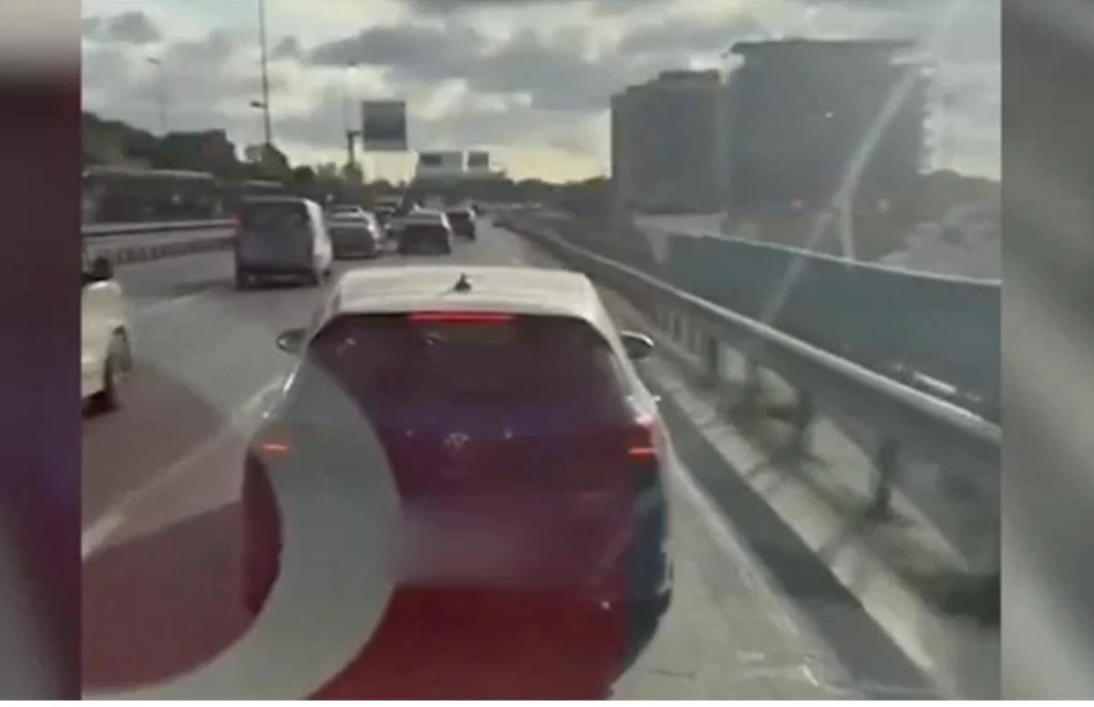Şişli'de Ambulansa yol vermeyen sürücü gözaltında