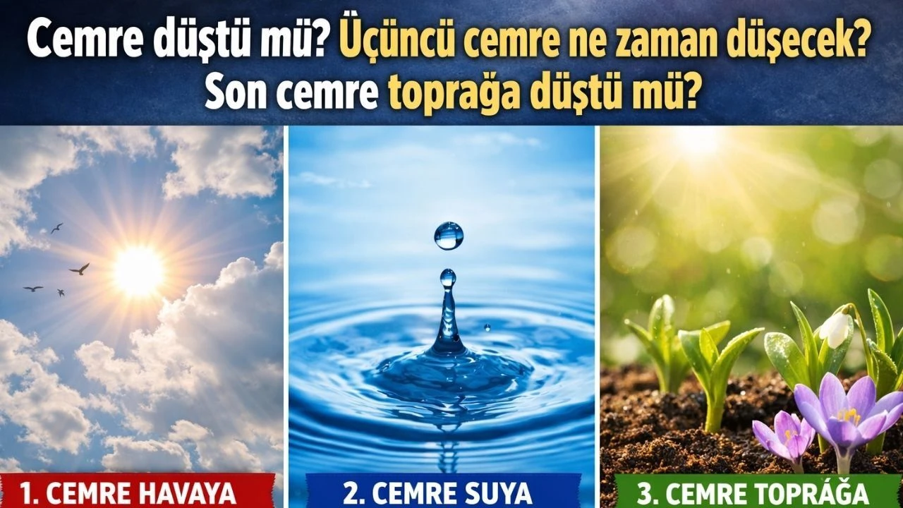 Son Cemre Toprakla Buluştu: Bahar Resmen Geldi! 2026&rsquo;da &Uuml;&ccedil;&uuml;nc&uuml; Cemre 5-6 Mart&rsquo;ta D&uuml;şt&uuml;