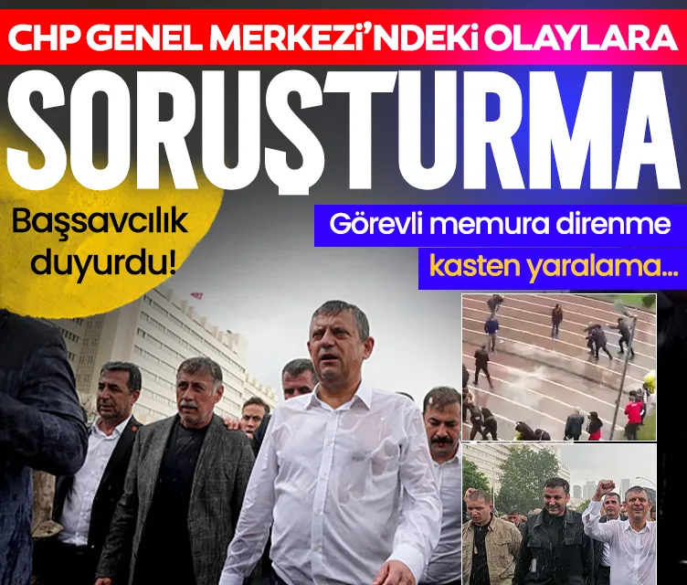 Son Dakika: Ankara Cumhuriyet Başsavcılığı CHP Genel Merkezi Olaylarına Soruşturma Başlattı