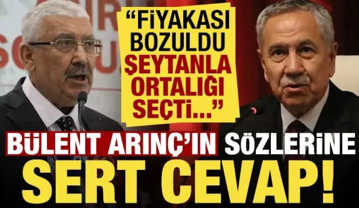 SON DAKİKA | MHP&rsquo;li Semih Yal&ccedil;ın&rsquo;dan B&uuml;lent Arın&ccedil;&rsquo;a &Ccedil;ok Sert Cevap: &ldquo;Şeytanla Ortaklığı Se&ccedil;ti&rdquo;