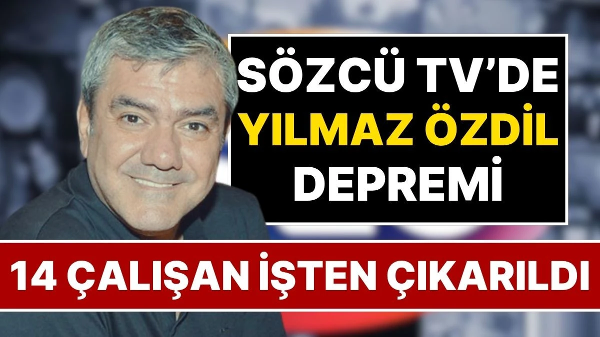 Sözcü TV'de Yılmaz Özdil Genel Müdür Oldu, En Az 15 Gazeteci İşten Çıkarıldı
