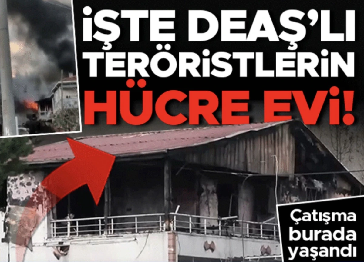 Ter&ouml;ristlerin h&uuml;cre evi! 3 polisimizin şehit olduğu &ccedil;atışma burada yaşandı