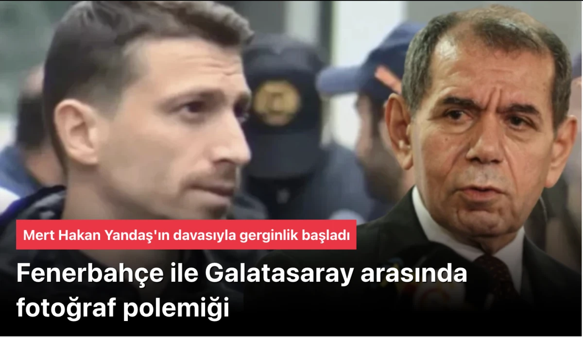 Timur Kuban, Mert Hakan Yandaş'ın fotoğrafını &ccedil;ekerek Fenerbah&ccedil;e ile Galatasaray polemiğe girdi
