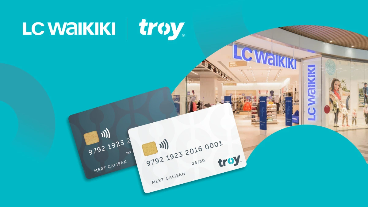 TROY kartlılara &ouml;zel LC Waikiki&rsquo;de her 3.000 TL ve &uuml;zeri alışverişe 300 TL indirim fırsatı başladı!