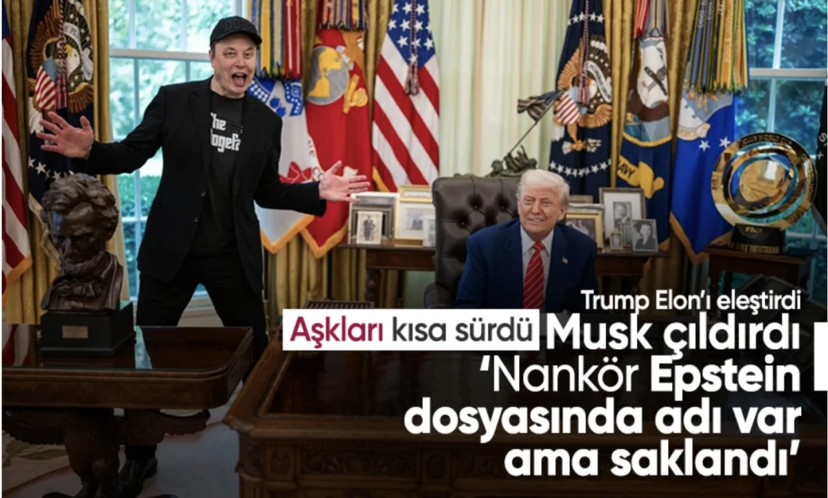 Trump Musk aşkı bitti! Musk: Epstein dosyalarında Trump var o yüzden açıklamaladılar