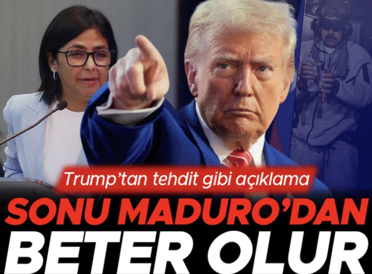 Trump tehdit etti: Sonu Maduro'dan beter olur