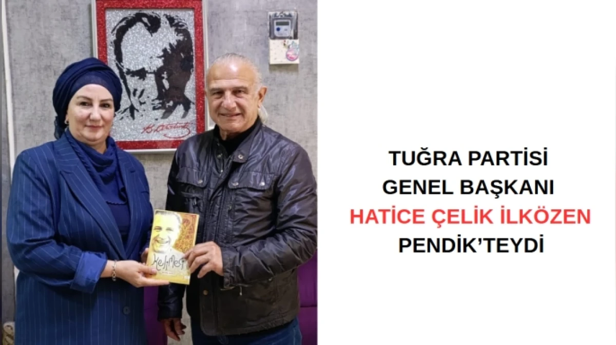 Tuğra Partisi Genel Başkanı Hatice Çelik İlközen Pendik  Ziyaretiyle Halkın Nabzını Tuttu: Samimi Sohbetler ve Gelecek Vizyonu