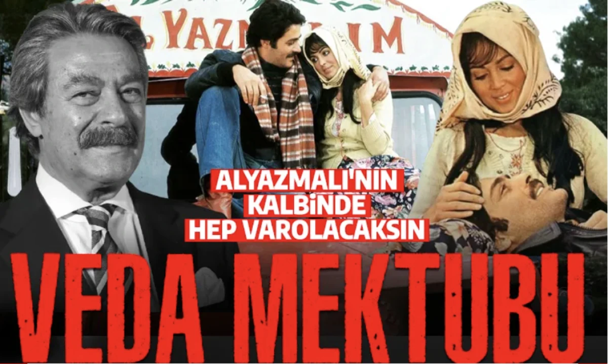 T&uuml;rkan Şoray Kadir İnanır veda mektubu ile ağlattı: Alyazmalı&rsquo;nın kalbinde hep var olacaksın