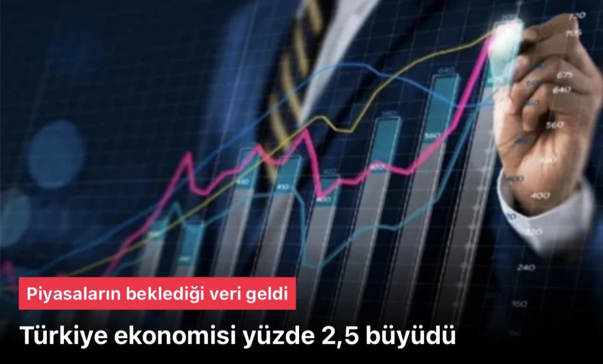 T&uuml;rkiye 2026 İlk &Ccedil;eyrek B&uuml;y&uuml;me Rakamları A&ccedil;ıklandı: %2,5 B&uuml;y&uuml;me Ger&ccedil;ekleşti