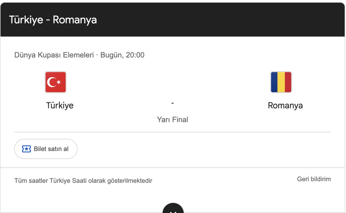 T&uuml;rkiye - Romanya Ma&ccedil;ı Ne Zaman, Saat Ka&ccedil;ta, Hangi Kanalda? (Muhtemel 11)