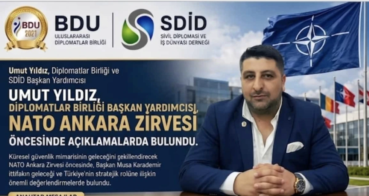 T&uuml;rkiye Y&uuml;zyılı Partisi NATO Zirvesi&rsquo;ne Tam Destek verdi! Umut Yıldız: &ldquo;Devletimizin Yanındayız&rdquo;