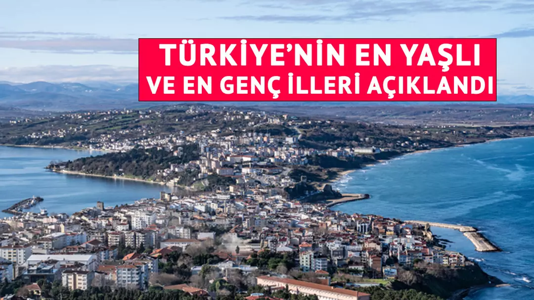 T&uuml;rkiye'nin en yaşlı ili! T&Uuml;İK duyurdu