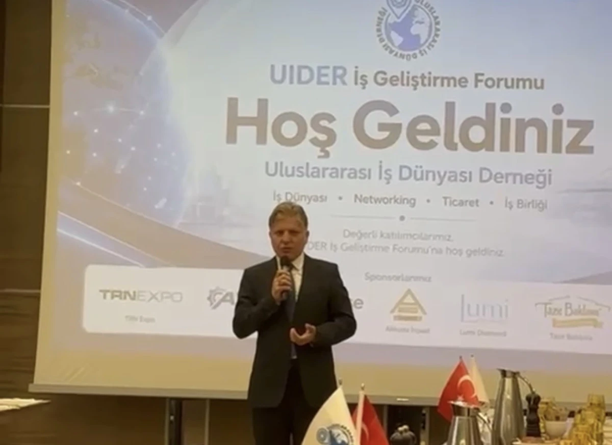 UİDER İş Geliştirme Forumu İstanbul&rsquo;da B&uuml;y&uuml;k Başarıyla Tamamlandı: İş D&uuml;nyası Dayanışması G&uuml;&ccedil;lendi