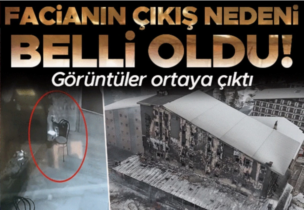Uludağ otel yangını! 3 kişi hayatını kaybetmişti: Yangının &ccedil;ıkış nedeni belli oldu! G&ouml;r&uuml;nt&uuml;ler ortaya &ccedil;ıktı