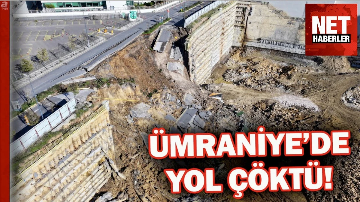 Ümraniye İstinat Duvarı Çökmesi: Korku Dolu Anlar!