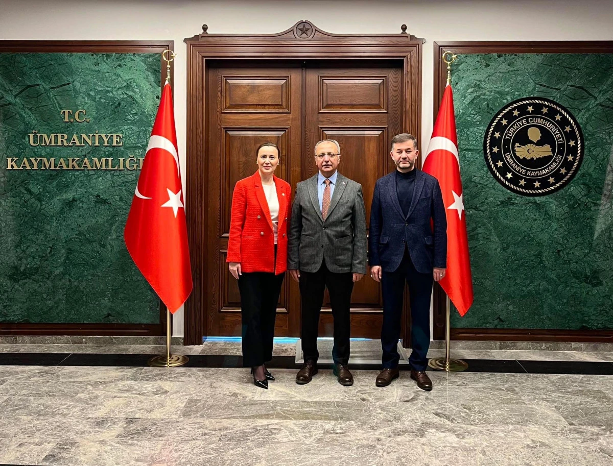 &Uuml;mraniye Kaymakamı Y&uuml;ksel &Ccedil;elik'e &Uuml;st D&uuml;zey Ziyaretler: Vali Yardımcısı Hasan G&ouml;zen'den Kızılay Y&ouml;neticilerine Anlamlı Buluşmalar