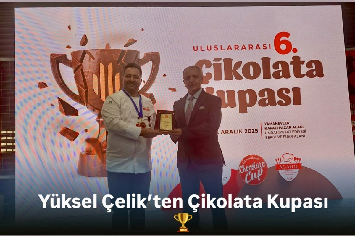 &Uuml;mraniye'de 6. Uluslararası &Ccedil;ikolata Kupası A&ccedil;ılışı: Kaymakam Y&uuml;ksel &Ccedil;elik Katıldı
