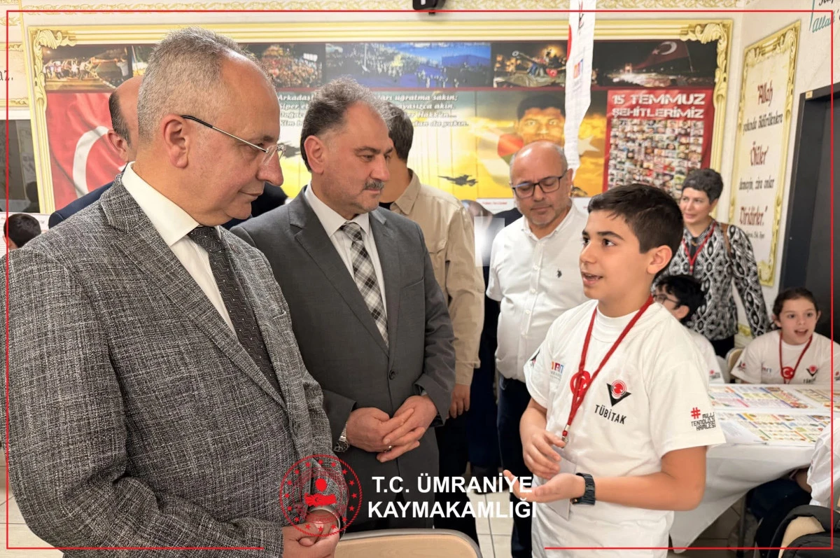 &Uuml;mraniye&rsquo;de Bilim Ş&ouml;leni! T&Uuml;BİTAK 4006 Bilim Fuarı A&ccedil;ıldı