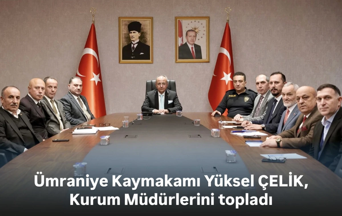 &Uuml;mraniye&rsquo;de Roman Vatandaşlar İ&ccedil;in Tarihi Toplantı: Kaymakam Y&uuml;ksel &Ccedil;elik&rsquo;ten Yeni Hamleler!