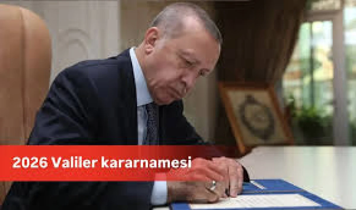Valiler Kararnamesi a&ccedil;ıklandı! Yeni valiler atandı 7 Ocak &Ccedil;arşamba!