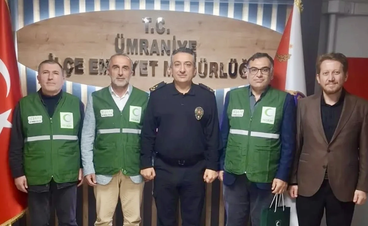 Yeşilay Ümraniye’den Yeni Emniyet Müdürü Adnan Ayhan‘a Anlamlı Ziyaret: Bağımlılıkla Mücadelede İş Birliği Sinyali