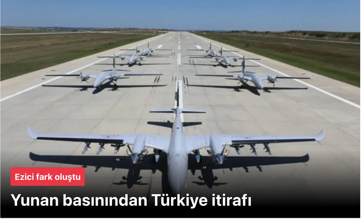 Yunanistan&rsquo;dan T&uuml;rkiye analizi: Savunmada fark a&ccedil;ılıyor