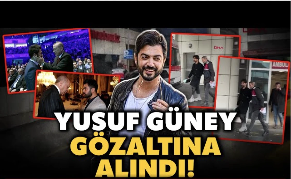 Yusuf G&uuml;ney g&ouml;zaltında: Astral seyahat&ccedil;i G&uuml;ney yakalandı