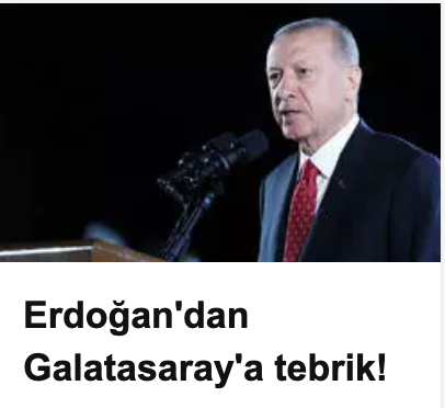 Cumhurbaşkanı Erdoğan, “Spor Toto Süper