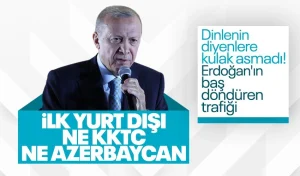 Cumhurbaşkanı Erdoğan’ın ilk yurt dışı ziyareti nereye olacak? Her seçim sonrası KKTC ya da Azerbaycan’a gidiliyordu