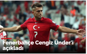 Fenerbahçe Cengiz Ünder transferini açıkladı!