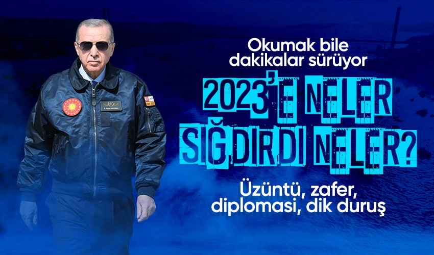 Cumhurbaşkanı R.T.Erdoğan 2023’te de durmadı! İç ve dış politikada yoğun mesai | Deprem felaketi, seçim ve savaşları bitirmek için mücadele